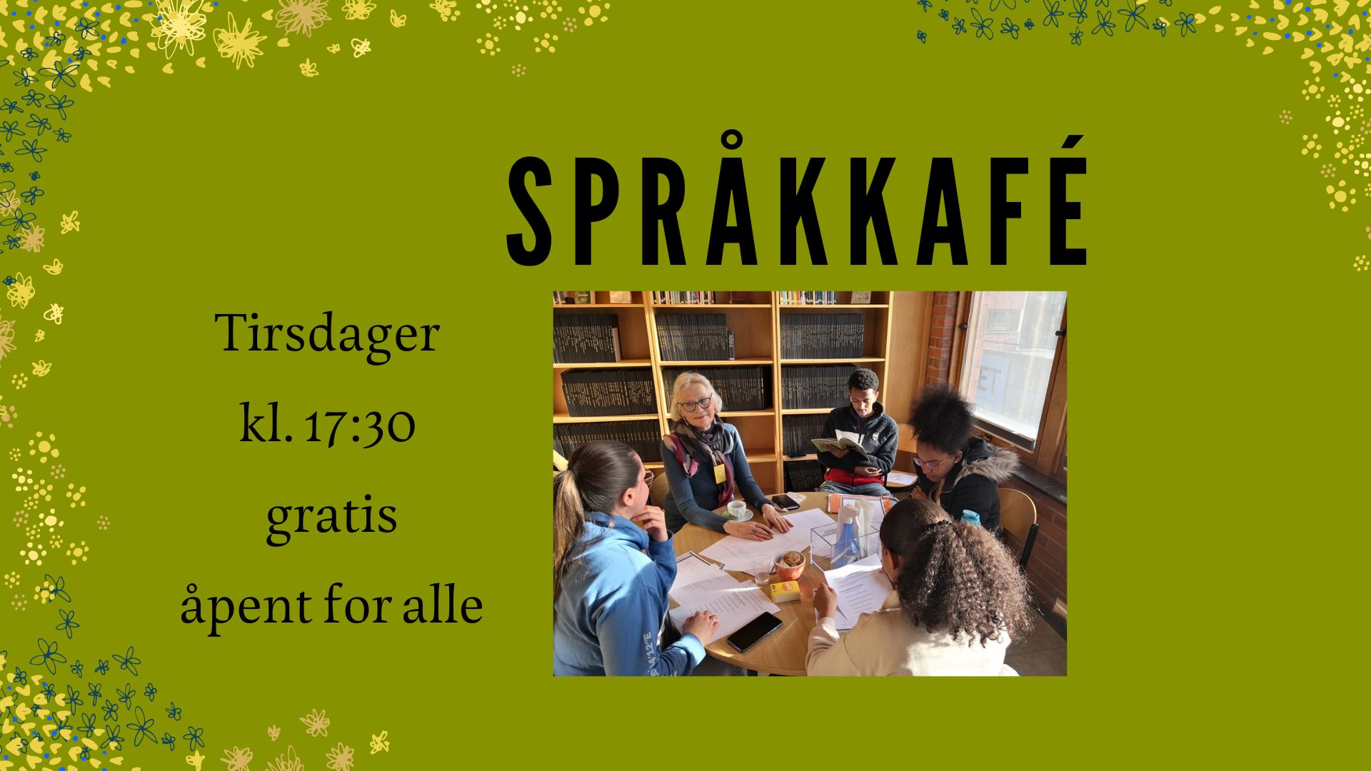 Språkkafé 25. august