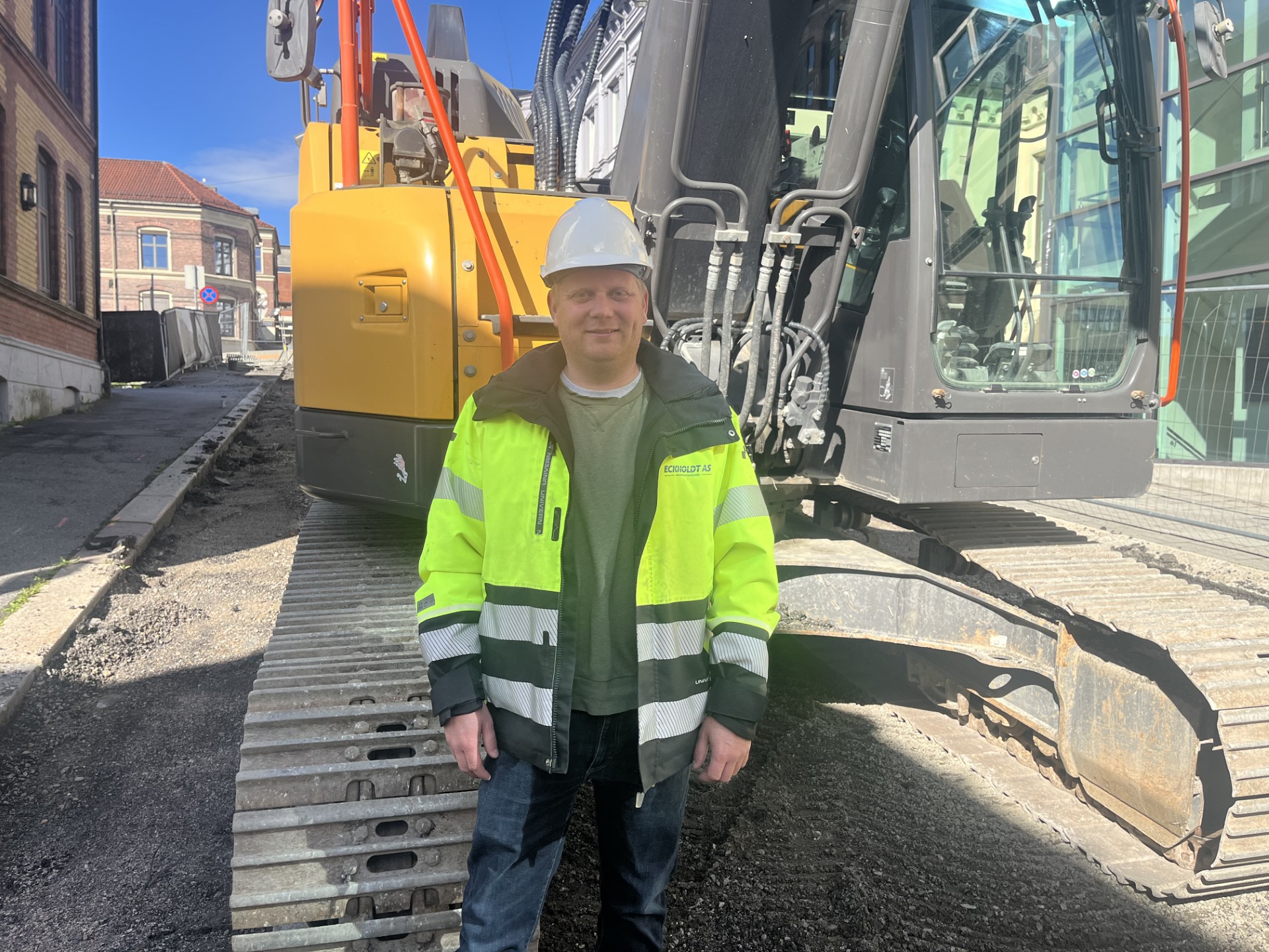 Helt på skjema etter framdriftsplanen