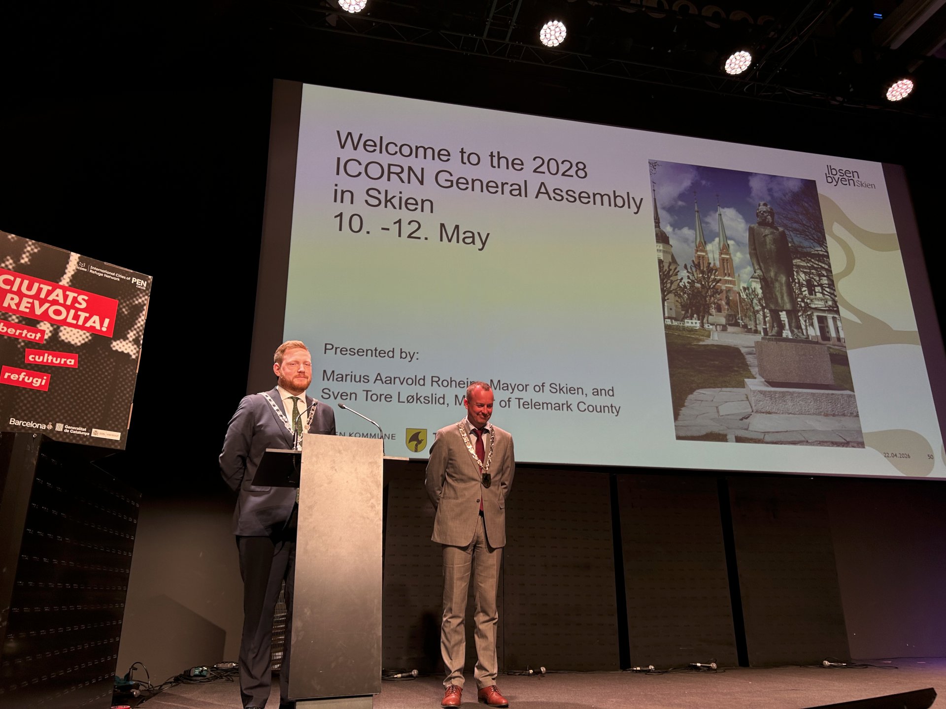 Blir vertskap for ICORN 2028
