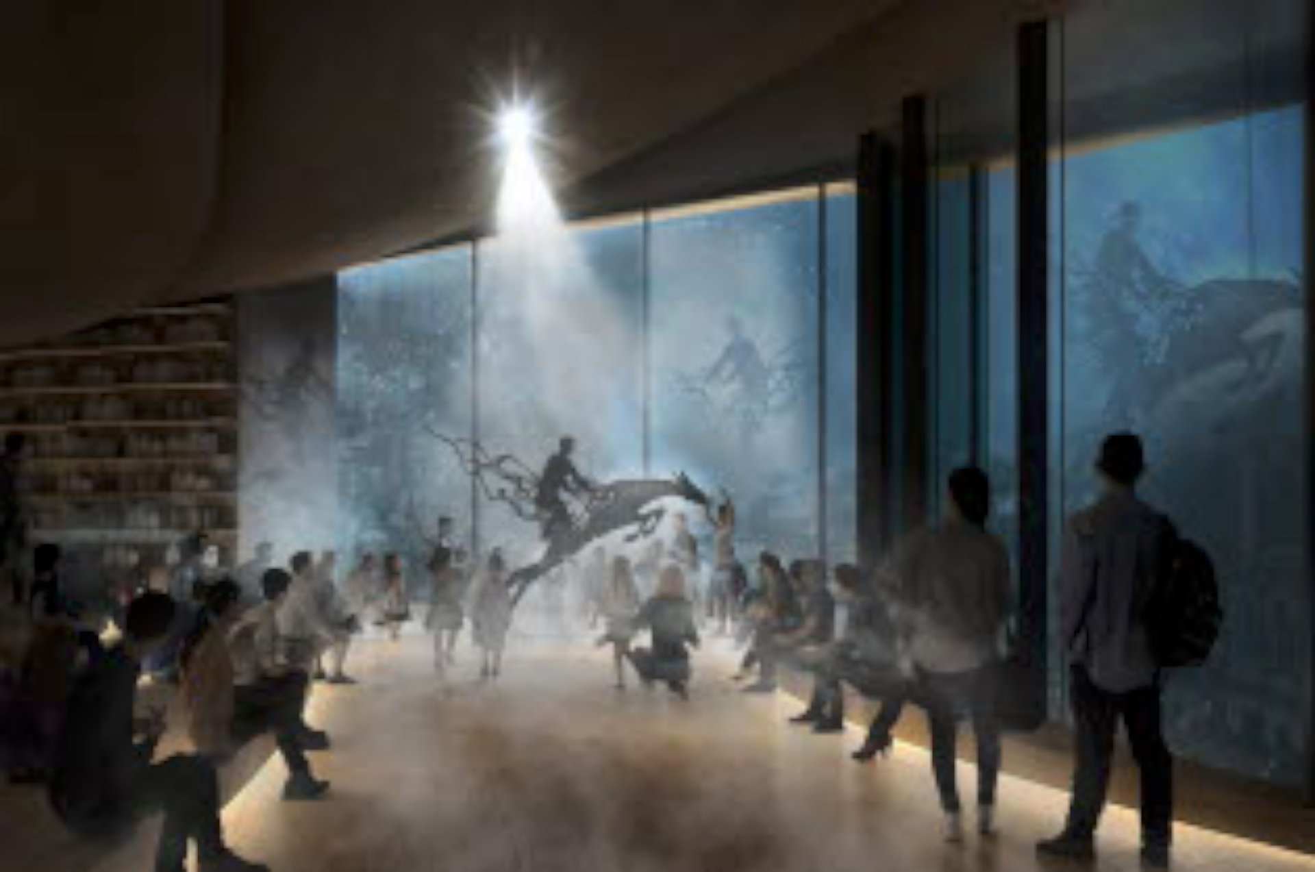 Kengo Kuma Ibsen Library Performance W1920