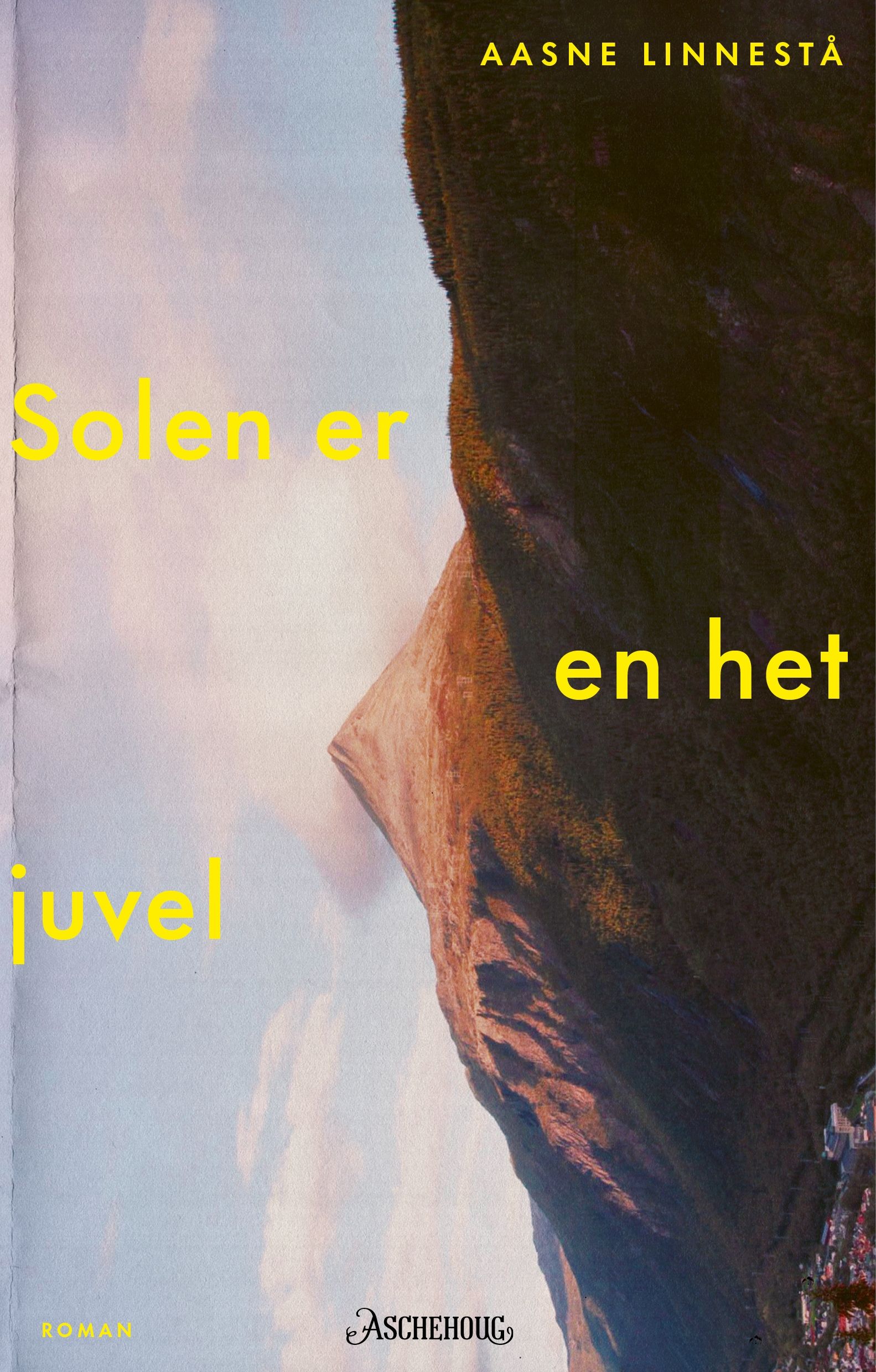 Omslagsforsiden til Aasne Linnestås roman Solen er en het juvel.